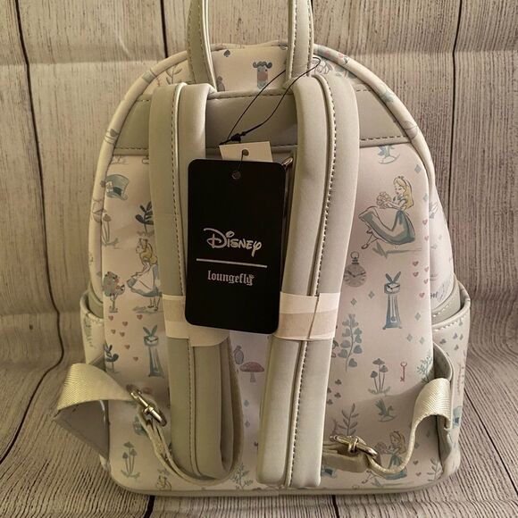 Loungefly Alice in Wonderland Floral Mini Backpack